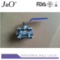 Valve à bille en acier inoxydable 1PC 1000wog